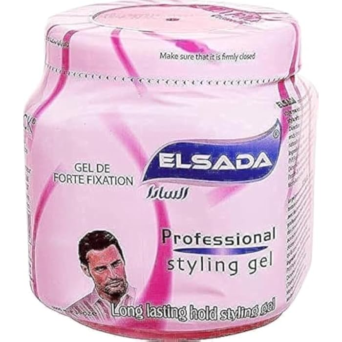 El Sada Hair Gel Pink For Unisex - 500ml